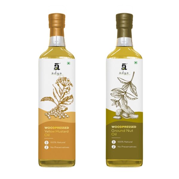 Wood Pressed Oils Combo (2Ltr) - Image 2