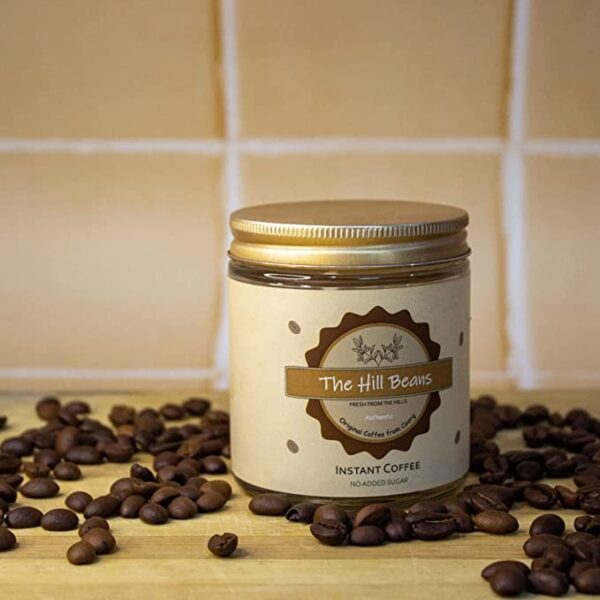 The Hill Beans  Authentic Coffee - 60gm Jar