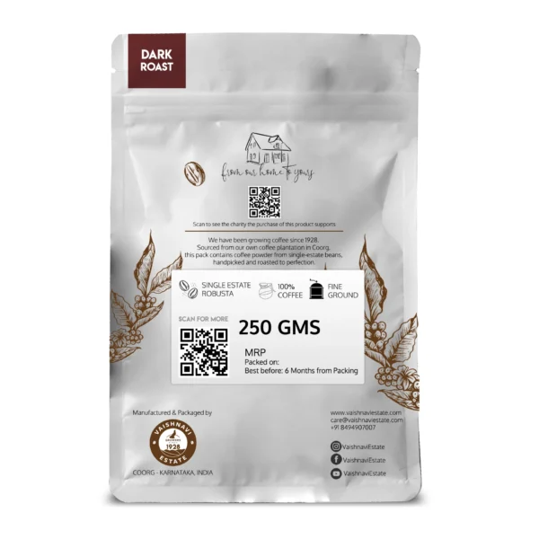 Vaishnavi Dark Roast Coffee (250g) - Image 2