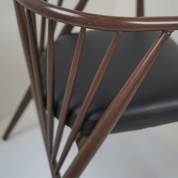 Ala Metal With Wooden Finish Chair - Image 3