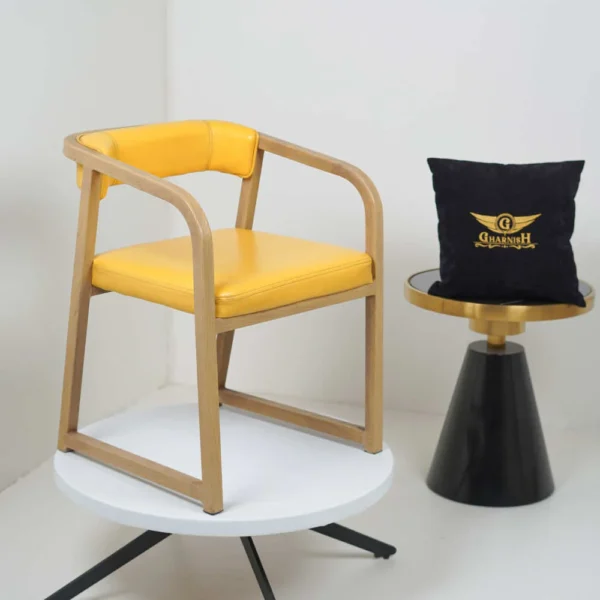 Fletch Metal Yellow Chair - Image 5