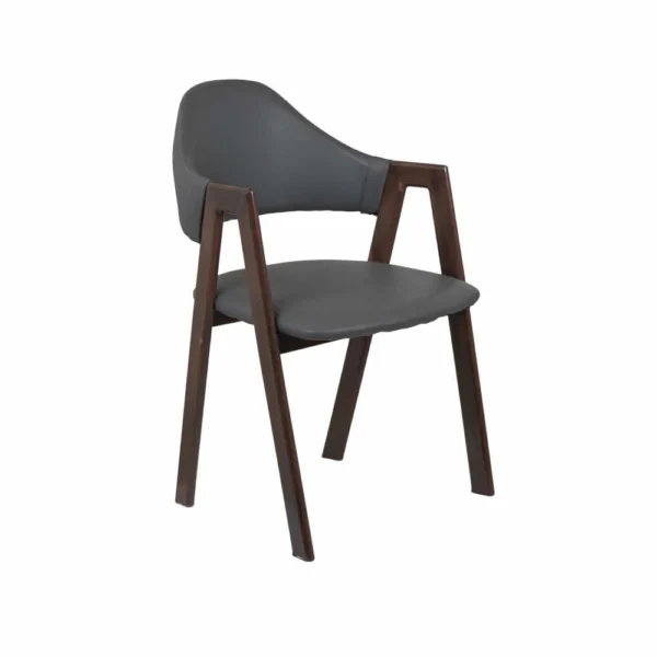 Heritage Metal Dark Grey Restaurant Chair