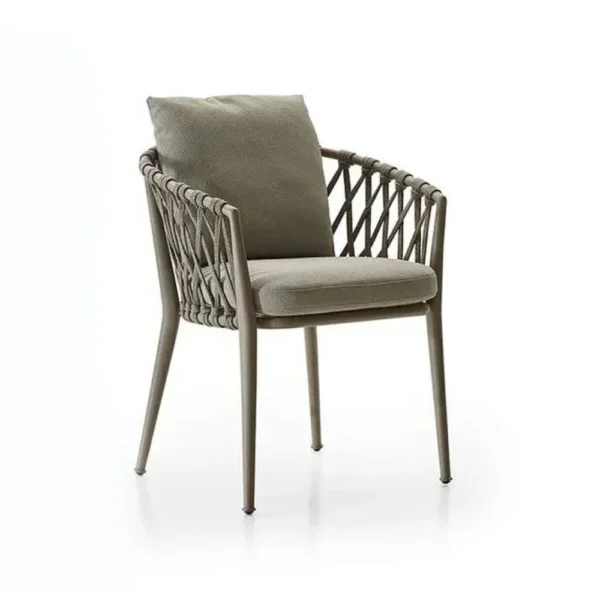 Marino Aluminium Outdoor Rope Chair