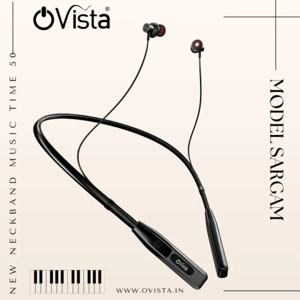 Ovista Bluetooth Neckband (Sargam)