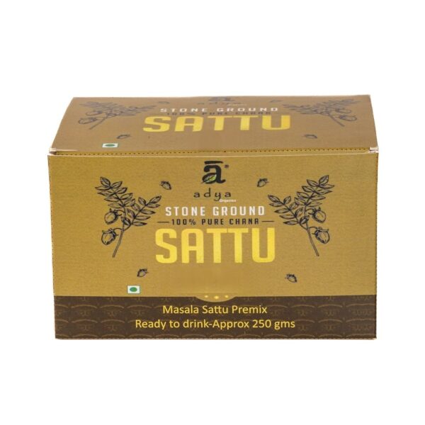 Chana Sattu Premix I Ready to drink Sachets 250gms - Image 3